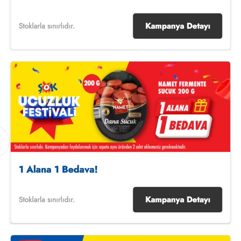 Şok Marketler Bir Alana Bir Bedava Yazıyor Meğersem 2 Alana İkincisi Bedavaymış!