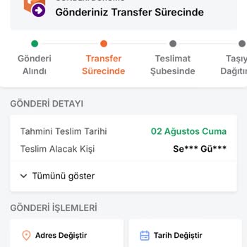 Trendyol Express Kargo Tarafından Ürünüm Teslim Edilmedi