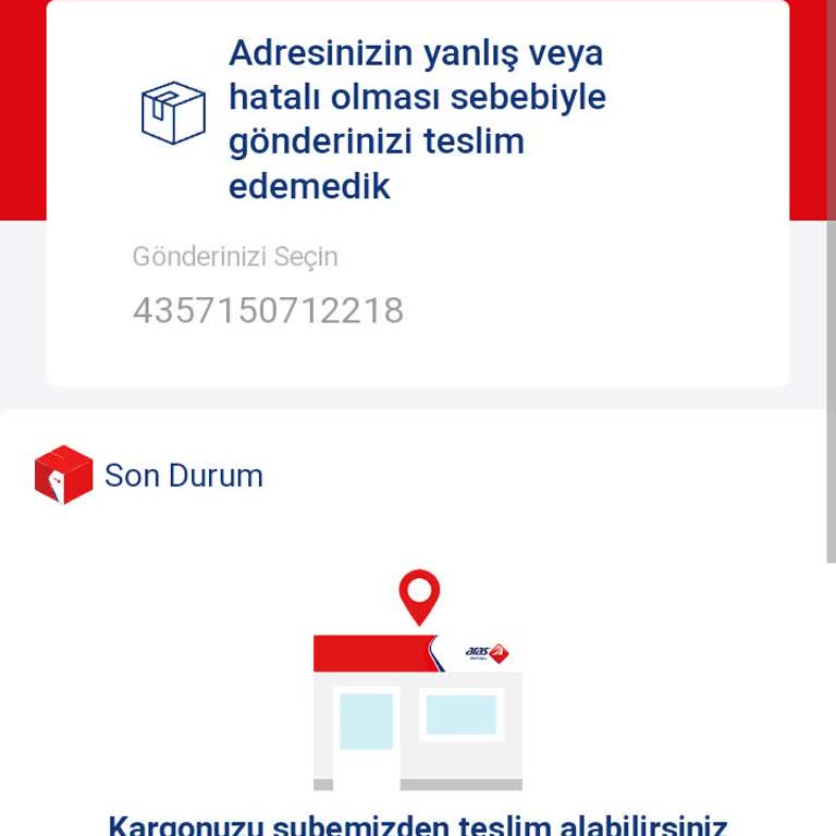 Aras Kargo Teslimat Sıfır... Hizmet Yok.