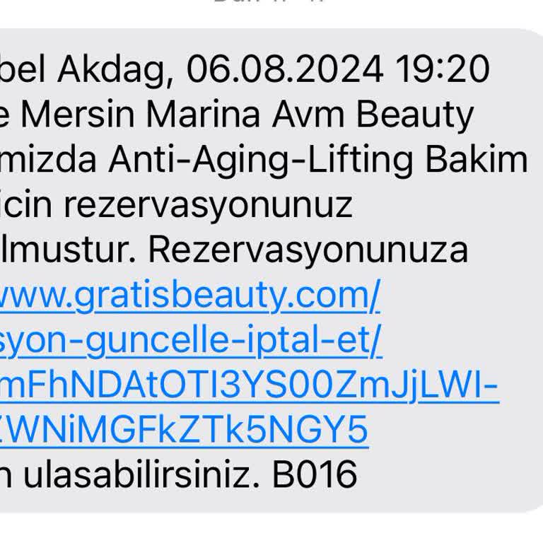 Gratis Beauty Cilt Bakımı Rezervasyon Aldatmacası