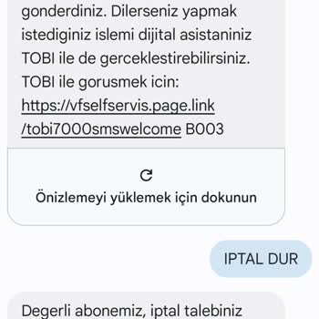 Vodafone İptal Talebim Dikkate Alınmadı, Param İade Edilmiyor