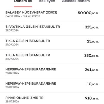 Tıkla Gelsin Ödeme Sorunu Ve İade Problemi Yaşadım