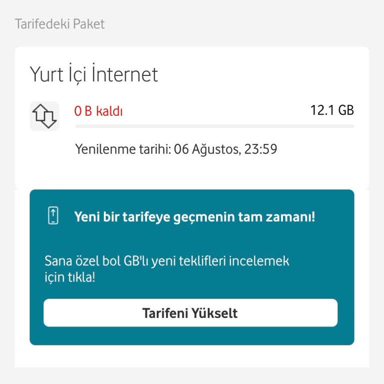 Vodafone Müşteri Hizmetlerine Ulaşamama Ve Yanlış İnternet Tanımlaması