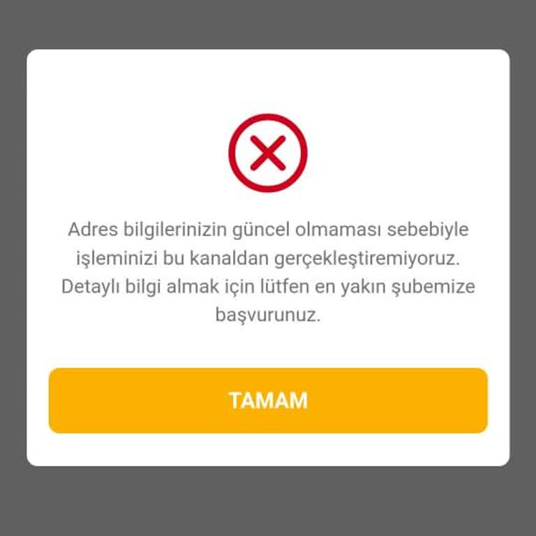VakıfBank Onelin Banka Adres Güncellemesi Hakkında
