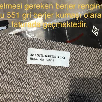 Divanev Kısıkköy Zetmo Mobilya Berjer Hatalı Gönderimi