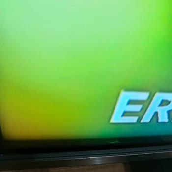 Yeni Alınan Vestel Televizyonun Ekranında Kelebek Sorunu