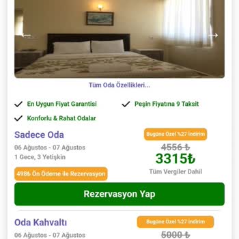 Otelfiyat.com (İdeal Tur) Otel Rezervasyon Sorunu