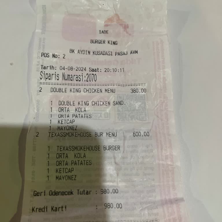 Kuşadası Pasaj AVM Burger King