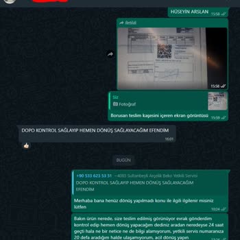 Beko Davlumbaz Siparişi Ve Teslimat Sorunu