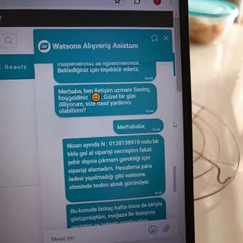 Watsons Para İadesi Yapmıyor