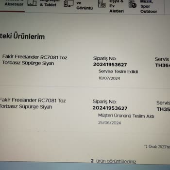 Teknosa Ve Fakir Süpürge Makinesi Pişmanlığı