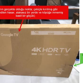 Hepsiburada.com Hasarlı Ürünlerin Arkasında Durmuyor