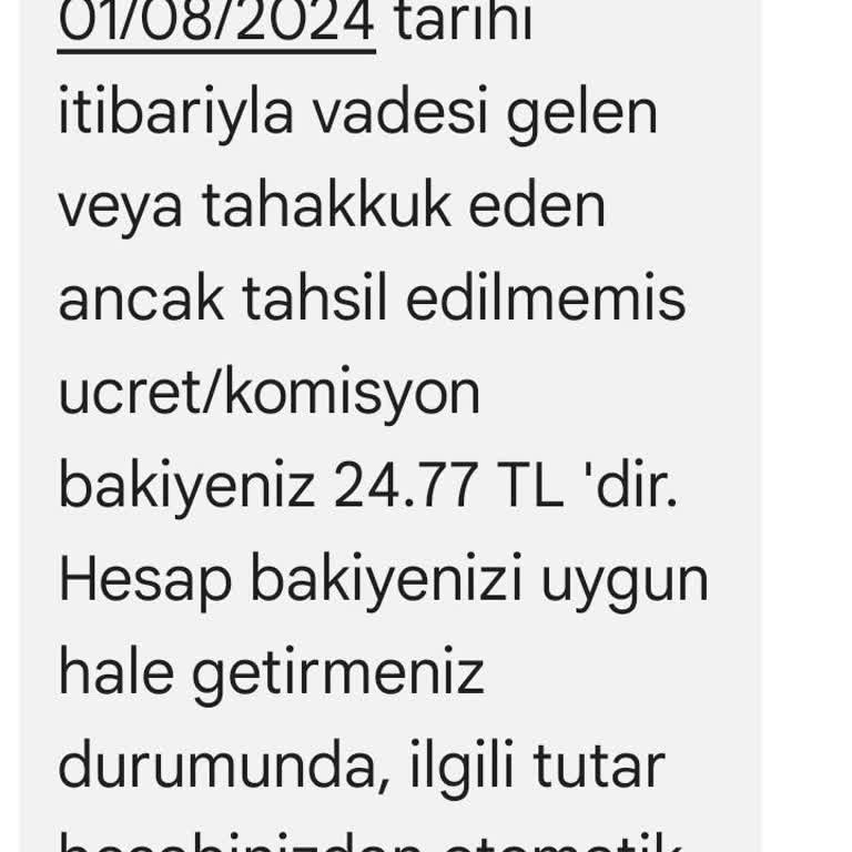 TEB Bankası Olmayan Borç İçin Rahatsız Edici SMS