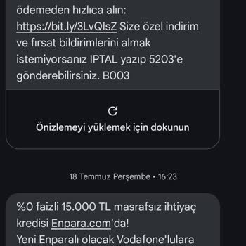 Vodafone Onaysız Ceptefun Aboneliği Ve Haksız Ücretlendirme