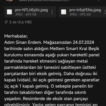 Cadde 54 Beşik Kurulumunda Yaşanan Malzeme Eksikliği Sorunu