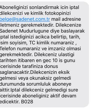 Sadenet Tarafından Yanlış Yönlendirildim, Kimlik Bilgilerimi Aldılar!