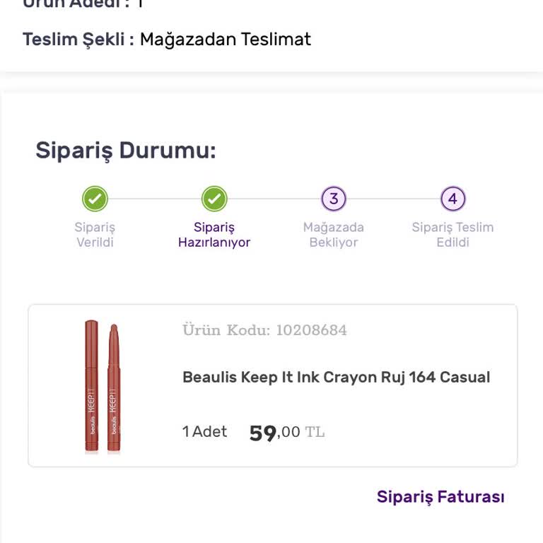 Gratis Online Alışverişim Hala Gelmedi