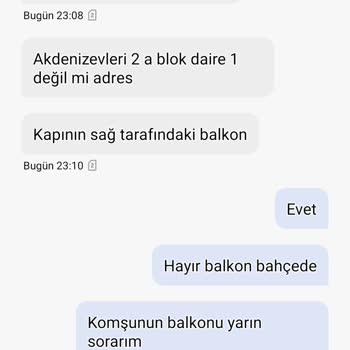 Aras Kargo Kuryeci Personelinden Şikayetçiyim