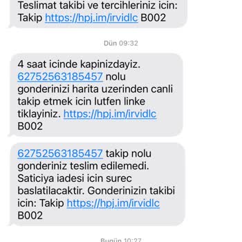 Hepsijet Kuryenin Üslupsuz Ve Sorumsuz Davranışları