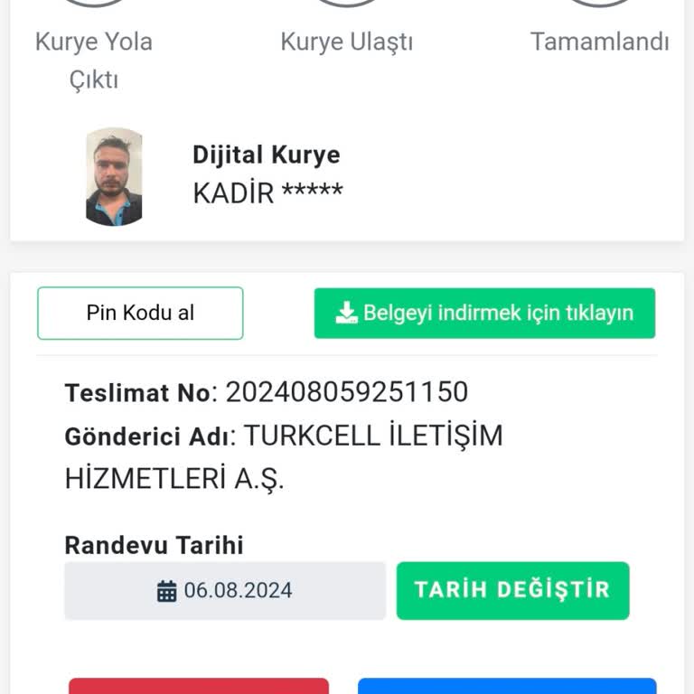 Turkcell Teslimatında Yaşanan Gecikme Ve İletişim Sorunu
