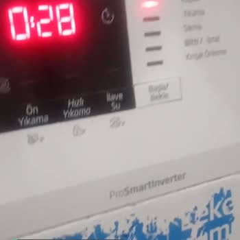 Beko Çamaşır Makinesi Sorunu!