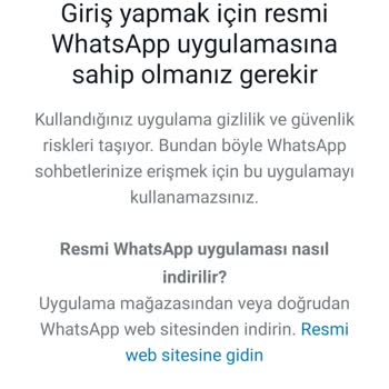 WhatsApp'a Giremiyorum Yardım