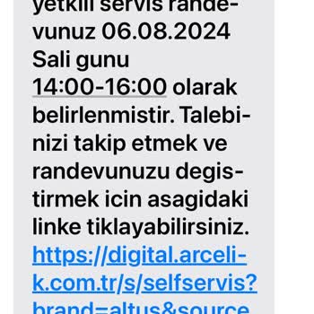 Altus Buzdolabı Ve Yetersiz Teknik Servis Deneyimi