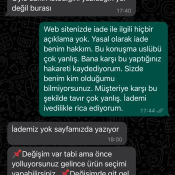 Tuğbaca Butik Önce İade Yok Dedi Ardından Ücretsiz İade Hakkı Tanımadı