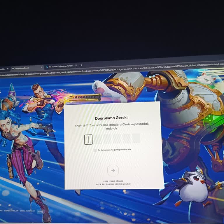 Valorant Hesap Çalınması (e-posta Değiştirilmesi)