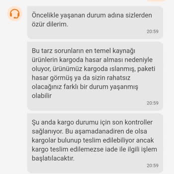 Trendyol Express'in Kargomu Ulaştıramaması