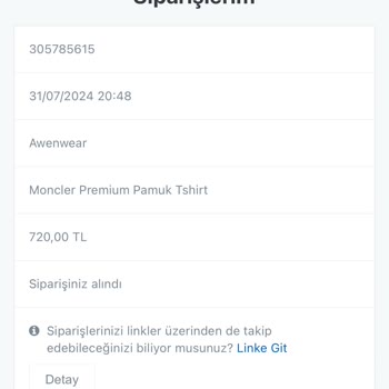 Shopier Ürünüm Kargoya Verilmedi