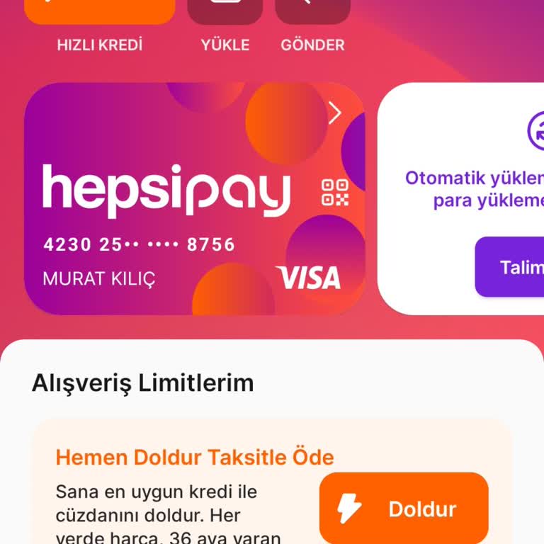 Hepsiburada Limit İptal Edilmesi
