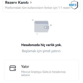 Gate.io Hesap Düzenlenmesi