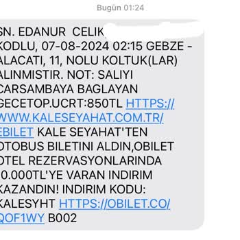 Kale Seyahat İle Yaşadığım Olumsuz Deneyim