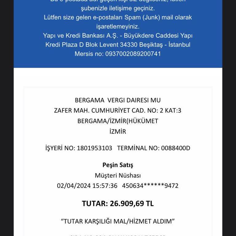 Yapı Kredi Bankası Banka Taksitlendirme Hatası Ve İade Sorunu