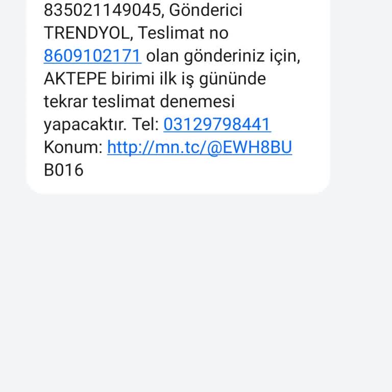 MNG Kargo Kargoyu Adrese Uğramadan Teslim Edilemedi Mesajı Gönderiyorlar.