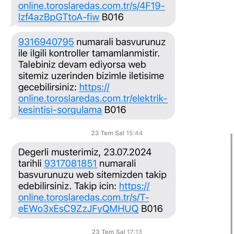 Toroslar Elektrik Dağıtım Mersin Erdemli'de Sürekli Elektrik Kesintisi Sorunu
