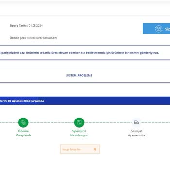 Avansas.com Siparişimi Göndermiyor İptal De Etmiyor.