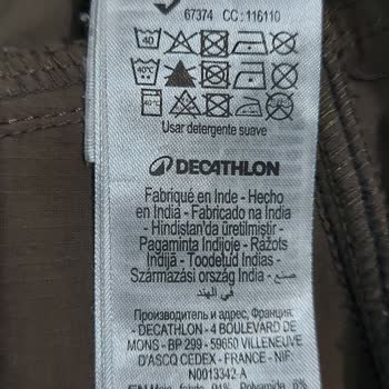 Decathlon'dan Aldığım Pantolonun 1 Yıkamada Tiftiklenmesi