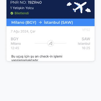 AJet (Anadolu Jet) Uçuşa 3 Saat Kalmasına Rağmen Check-in Yapamıyoruz