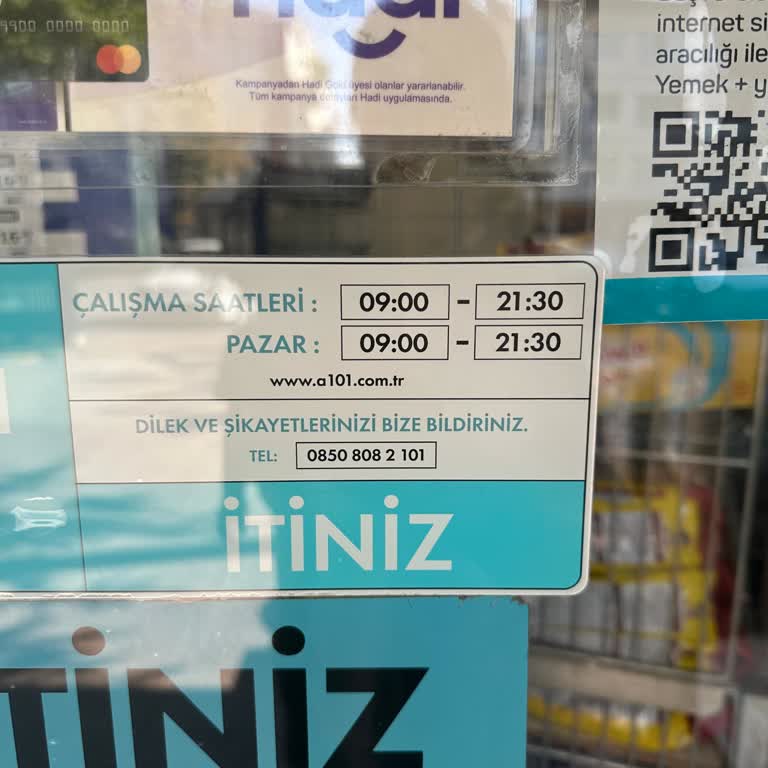 A101 Ankara Etlik'teki Mağazanın Açılış Saatine Uymaması
