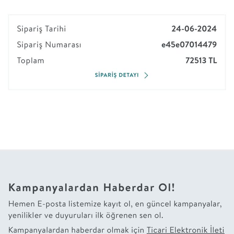 Vivense'den Aldığım Ürünler Gelmiyor