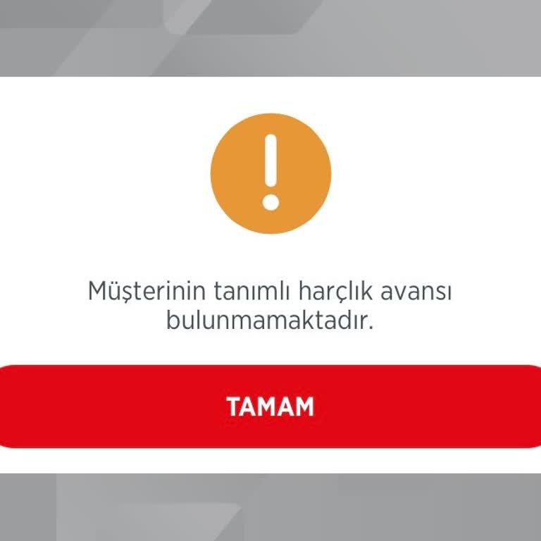 Ziraat Bankası Harçlık Avans Kullanıma Kapatılması