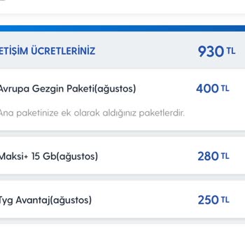 Turkcell Yurt Dışı Paket Ücreti Hakkında Bilgilendirme Eksikliği