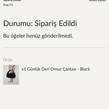 Miossi Çanta Şikayetim