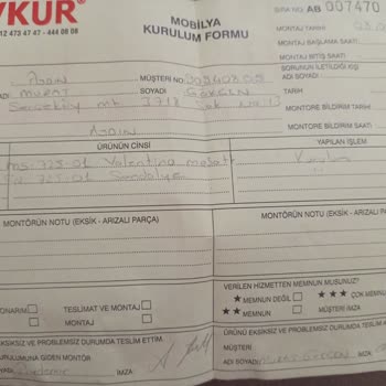 Evkur Alışveriş Sandalyemizin Tamirini Ya Da Değişimini İstiyorum.