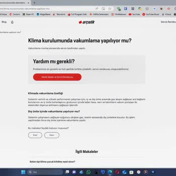 Arçelik Klima Montajında Yaşanan Sorun Ve Mağduriyet