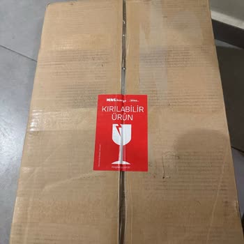 MNG Kargo Kırık Lavabo Açılmamış Koli