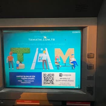 Ziraat Bankası ATM Para Yutuyor Arızalı Bozuk