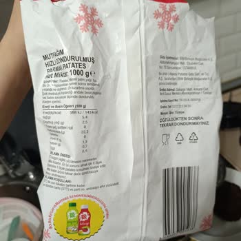 Mutfağım Patates Mutfağım Marka Patatesten Çıkan Şaşırtıcı Madde